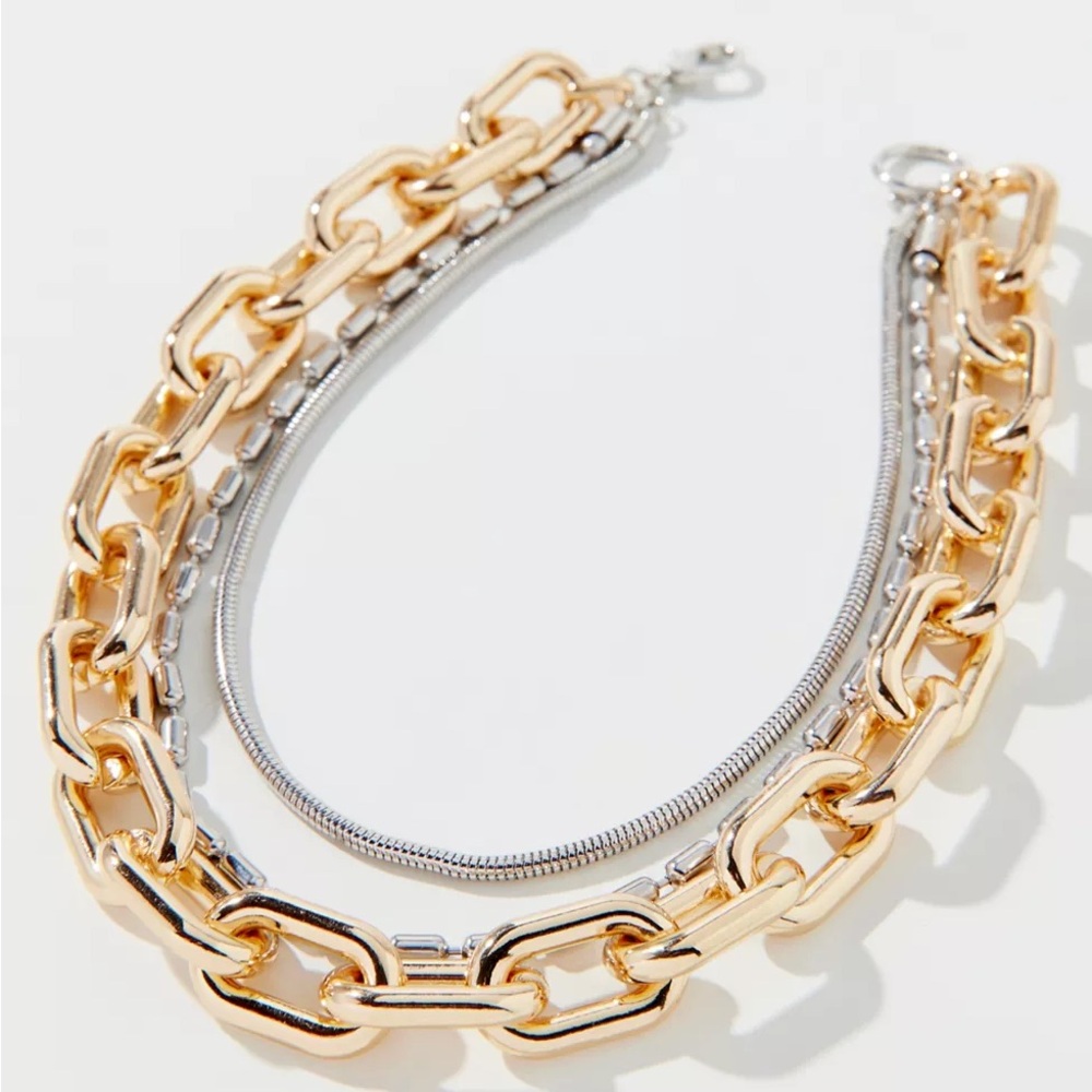 Urban Outfitters Bianca Statement Layering Necklace